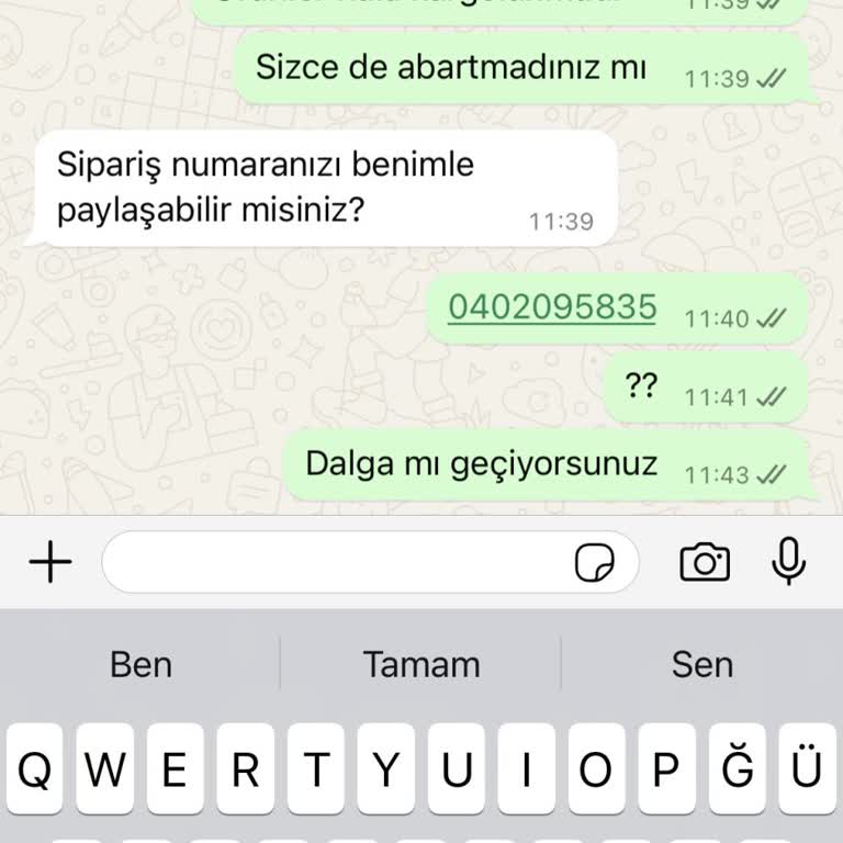 Kargolanmayan Ürün Ve Cevapsız İletişim Sorunu
