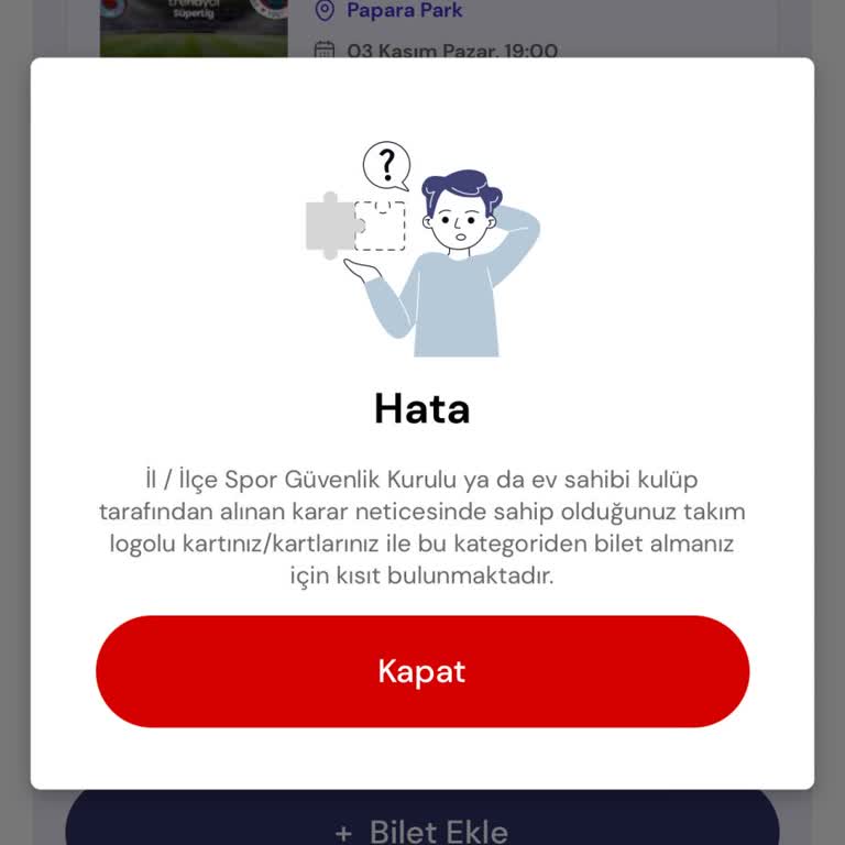 Bilet Alma Sorunu Ve Kart Değişikliği