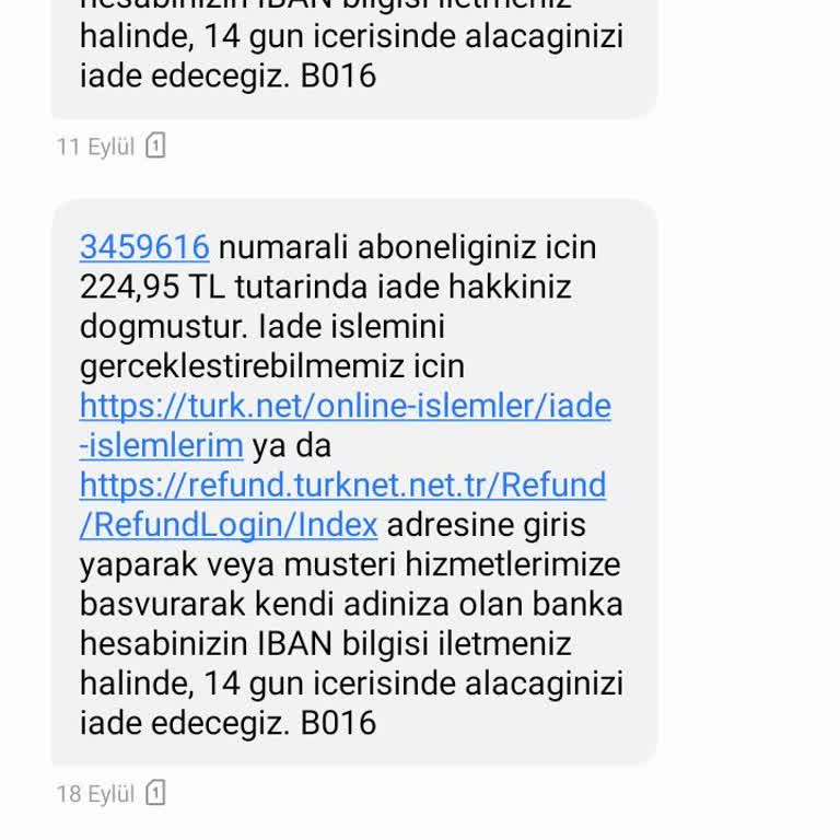 Yanlış Borç Bildirimi Ve İade Sorunu