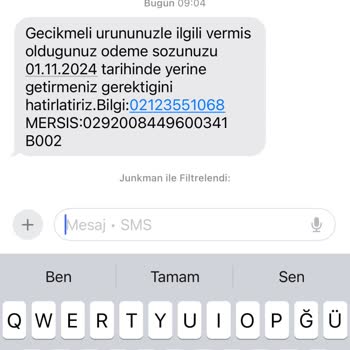 Denizbank'tan Rahatsız Edici Mesajlar Ve Aramalar