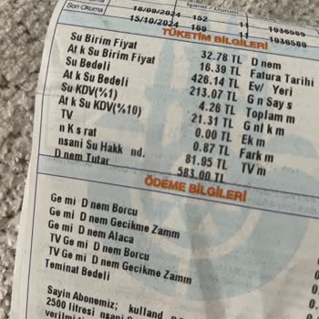 İSKİ Faturalarında Haksız Atık Su Bedeli İadesi Talebi