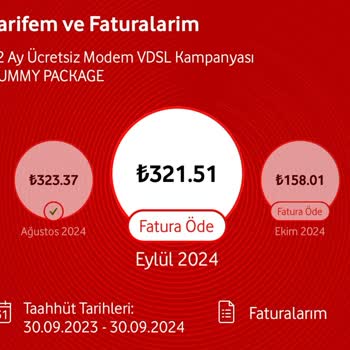 Vodafone'un Yanıltıcı Taahhüt Ve Fatura Sorunu