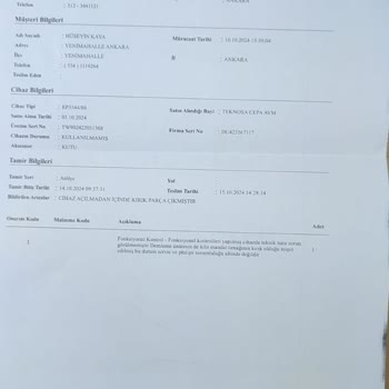 Teknosa'da Kırık Ürün Ve Değişim Çilesi
