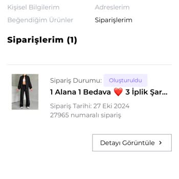 Sipariş İletişimsizliği Ve İade Talebi