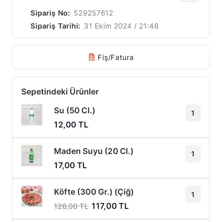 Köfteci Yusuf Sipariş Gecikmesi Ve Sorumsuz Hizmet