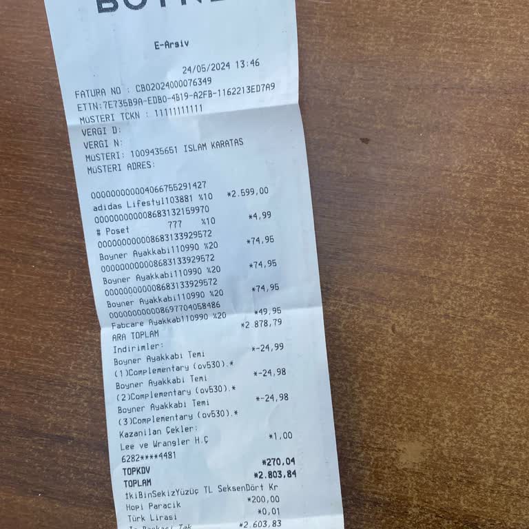 Boyner'den Alınan Adidas Ayakkabının Garantisi Ve Hizmet Kalitesi Hayal Kırıklığı Yarattı