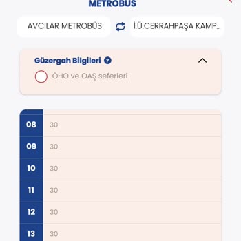 Otobüs Sefer Saatleri Mağduriyeti