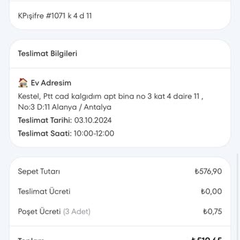 A101'den Alınan Ürünler Teslim Edilmedi Ve İade Yapılmıyor