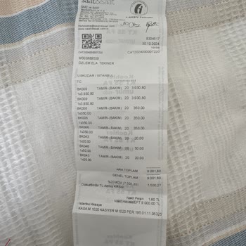 Versace Saatimdeki Onarım Fiyaskosu