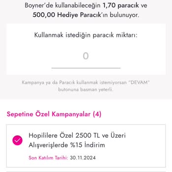 Hopi Paracık Kullanım Sorunu