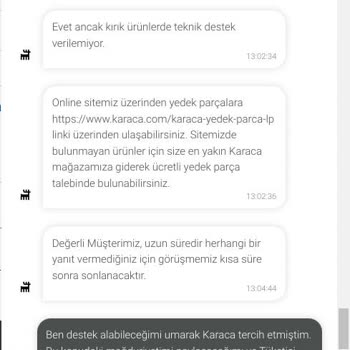 Karaca'dan Gelen Hayal Kırıklığı: Kırık Ürün Ve Yetersiz Destek