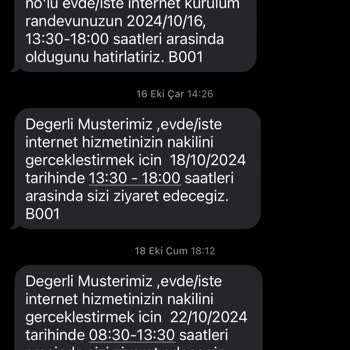 İnternet Nakil İşlemi Ve İletişim Sorunları
