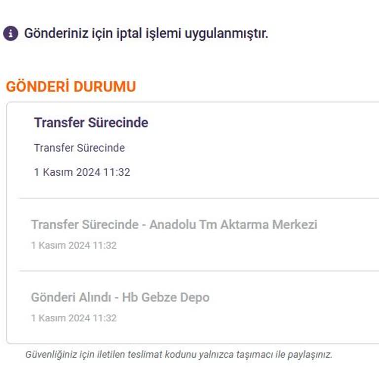 Hepsiburada'da Beklenmedik Sipariş İptali