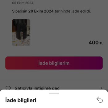 Gardrops'ta Kırık Ürün Ve Eksik İade Sorunu