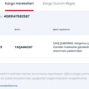 Kaybolan Kargomun Ücret İadesi Ve Müşteri Hizmetleri Sorunu