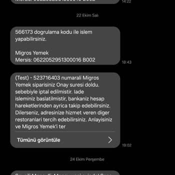 Para İadesi Sorunu: Migros Yemek'te 10 Günlük Bekleyiş