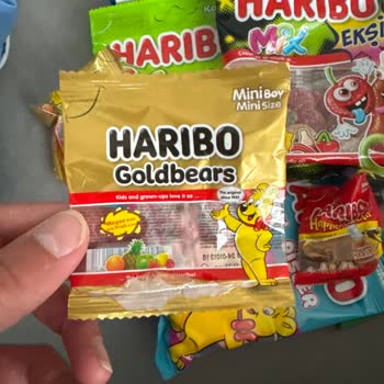 Haribo Paket enthält leeres Mini-Goldbears-Päckchen und enttäuschende Qualität