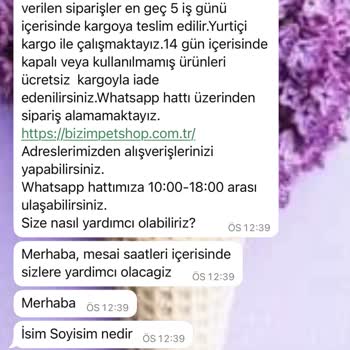 Sipariş Onayı Ve İletişim Sorunları
