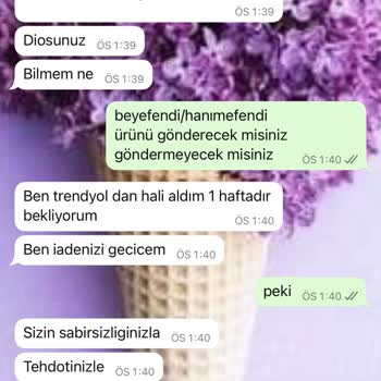 Sipariş Onayı Ve İletişim Sorunları