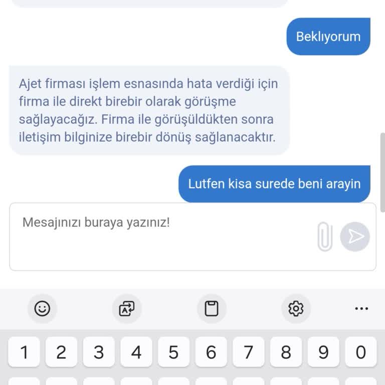 Müşteri Hizmetlerine Ulaşamama Sorunu
