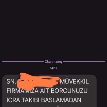 Borç İddiası Ve Şüpheli Mesajlar