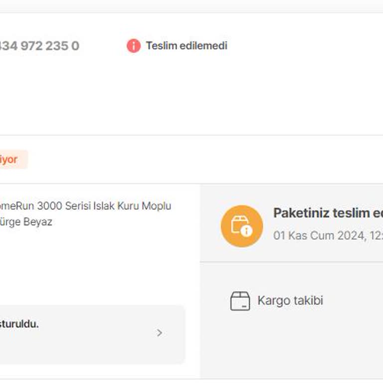 Sipariş İptali Ve Ücret İadesi Sorunu