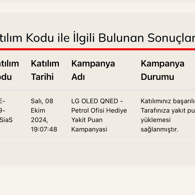 LG 77-Zoll OLED TV Kraftstoff-Punkte von Petrol Ofisi nicht gutgeschrieben trotz Fristablauf