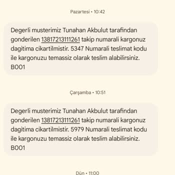 9 Gündür Teslim Edilemeyen Sipariş Ve İletişim Sorunları