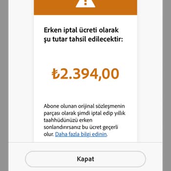 Yanlış İşlenen Adobe Planı Ve Haksız Ücret Kesintisi