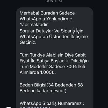 Ödeme Sonrası İletişim Kesildi!
