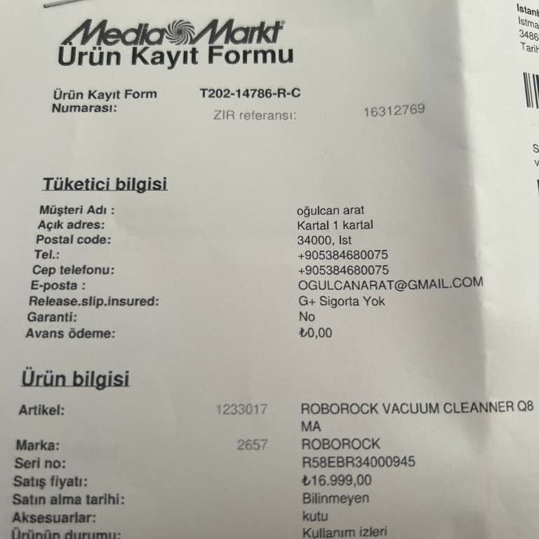 Robot Süpürgede Paspas Sorunu Ve Sigorta Mağduriyeti