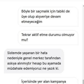Bershka Hesap Askıya Alma Ve Puan Kaybı Sorunu