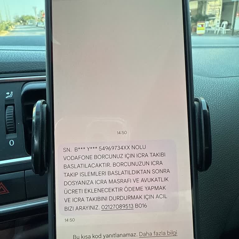 Vodafone Kurumsal'da Evrak Sorunu Ve Yasal Takip