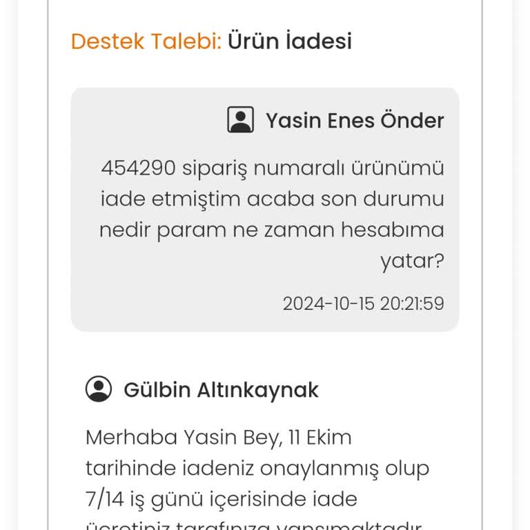 Geciken İade Ödemesi Ve Hukuki Süreç Tehdidi