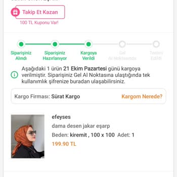 Trendyol Ürünüm 11 Gündür Kargoda: Para İadesi Talep Ediyorum