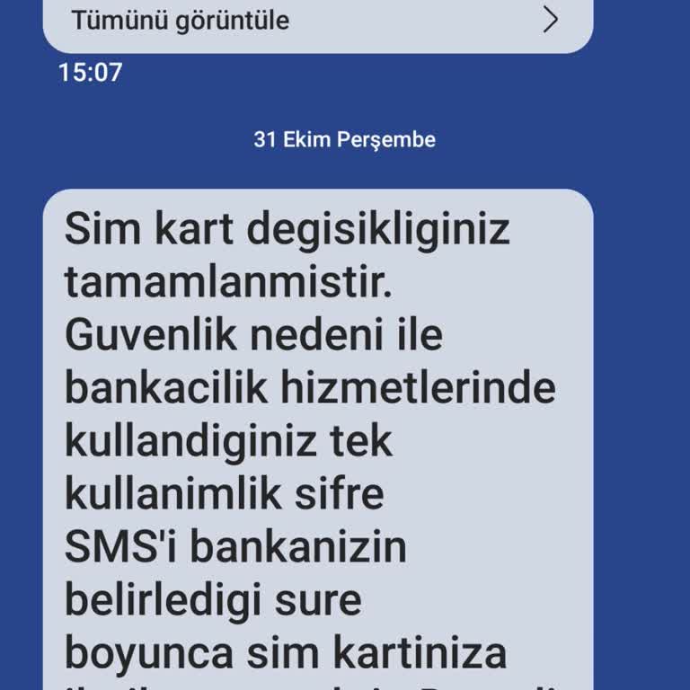 Bilgim Dışında Yapılan E-Sim Değişikliği Ve Güvenlik Sorunu