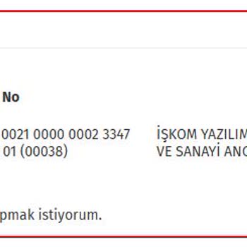 EFT İndirimi Sonrası Ulaşılamayan Şirket Sorunu