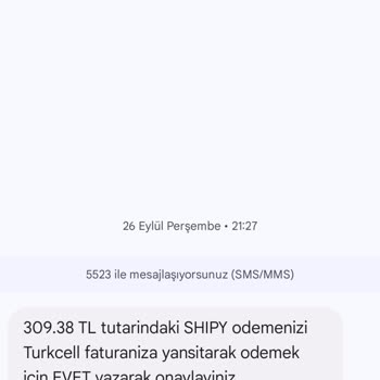 Shipy İle Gizemli Fatura Yansımaları