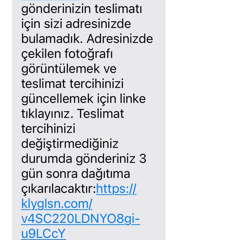 Teslimat Sorunu Ve Güvenlik Endişesi