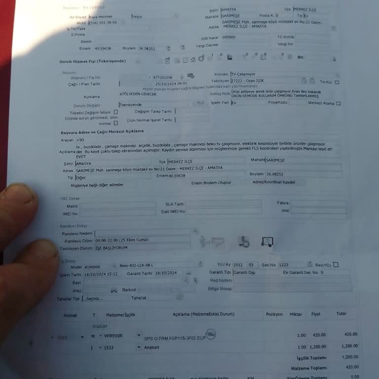 Elektrik Voltajı Mağduriyeti: Arçelik Servis Sorunu