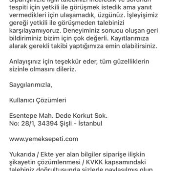 Geciken Sipariş Ve Kalitesiz Ürün Sorunu