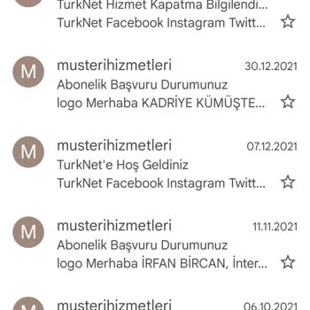 TurkNet Kişisel Bilgilerin Yanlış Kişilere Gönderilmesi