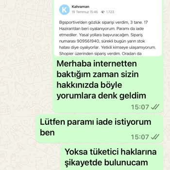 Stokta Olmayan Ürün Ve Yanıltıcı Bilgilendirme