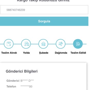 Teslim Edilmeyen Ürün Ve İletişim Sorunları