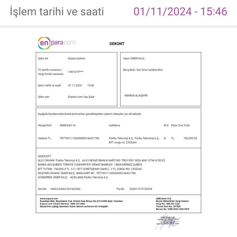 Para Transferi Sorunu Ve Mağduriyet