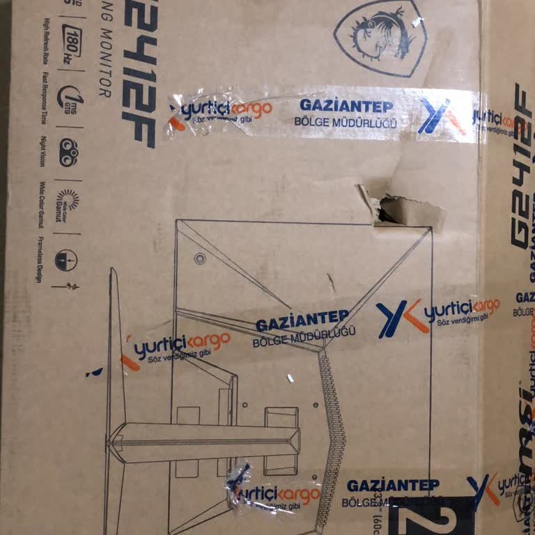 Yanlış Yönlendirilen Kargo Ve Hasarlı Ürün Sorunu