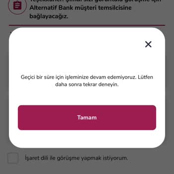 Görüntülü Görüşme Bağlantı Sorunu: Müşteri Mağduriyeti