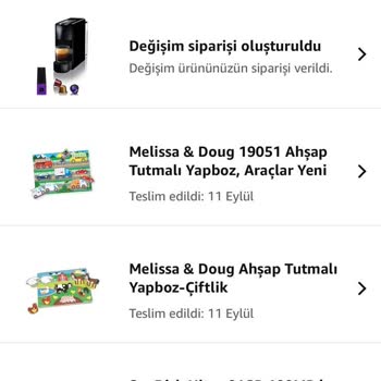 Yanlış Gelen Sipariş Ve Uzayan Değişim Süreci