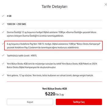 Vodafone Dijital Kurye Ve Uygulama Sorunları: Teslimat Ve İndirim Problemleri