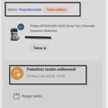 Hepsiburada'nın Kendi Ürününü İptal Etmesi